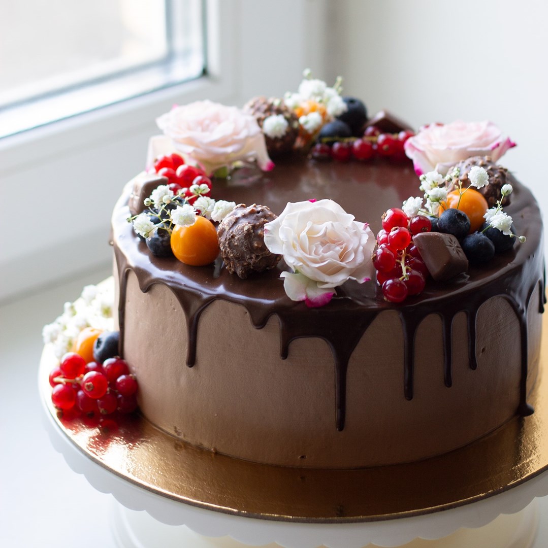 Шоколадный торт на 9 Мая