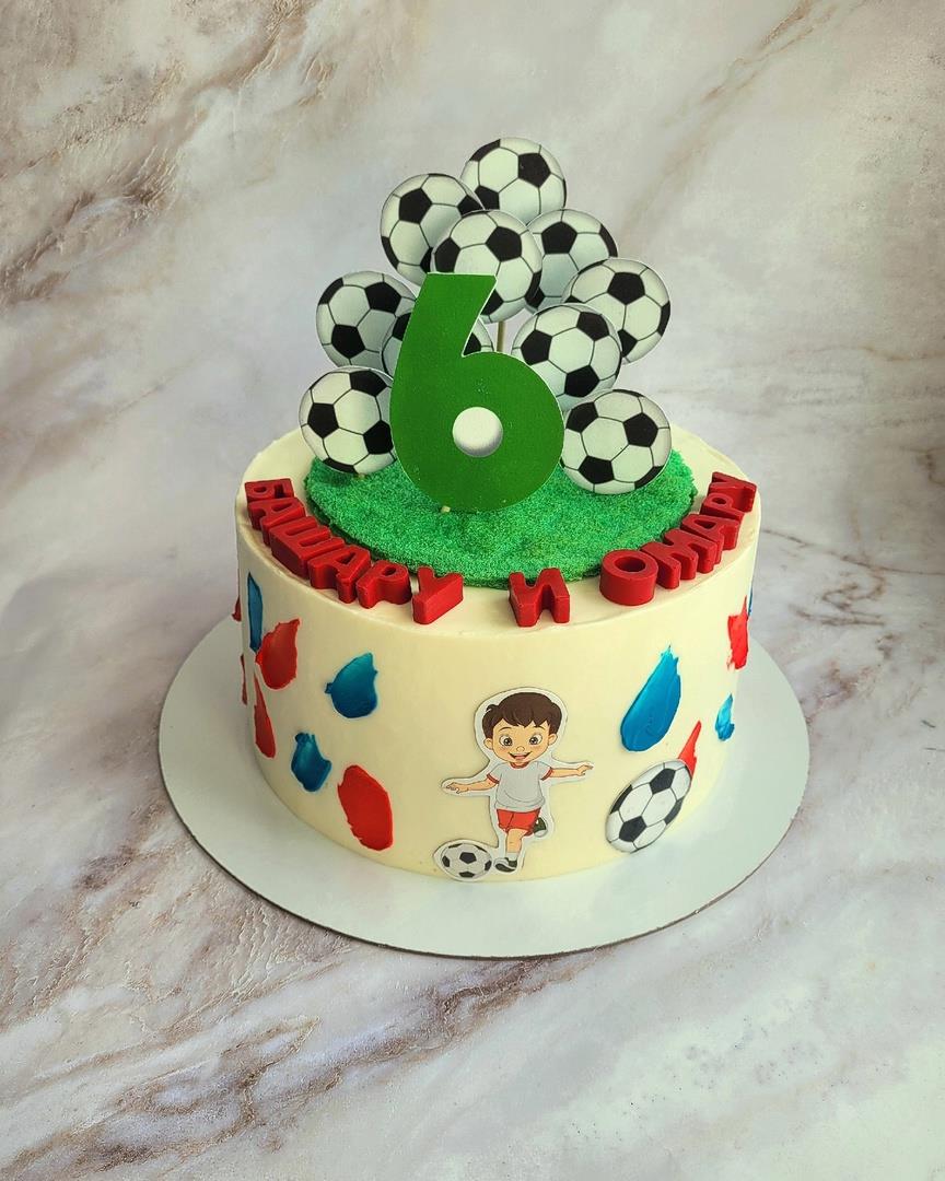 детский торт "Футбол"