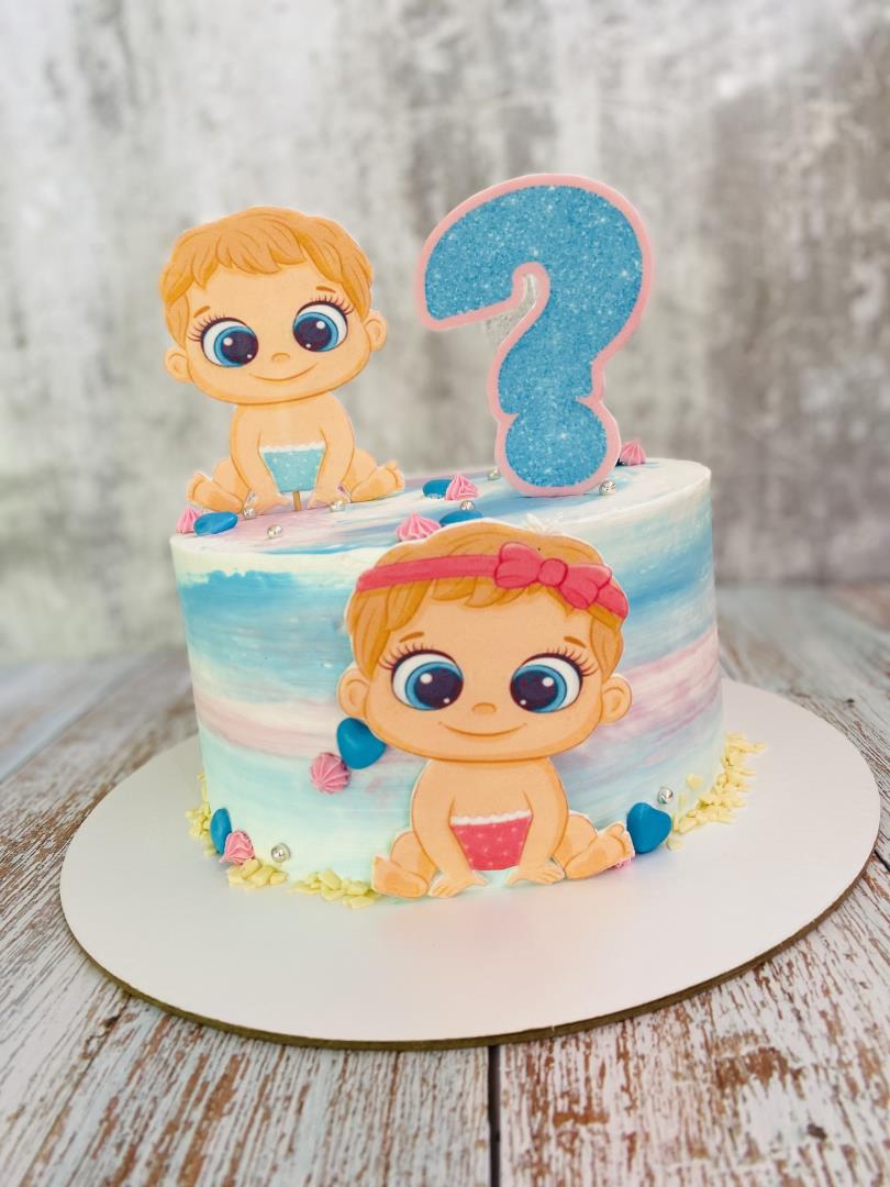 Торт «мальчик или девочка»
