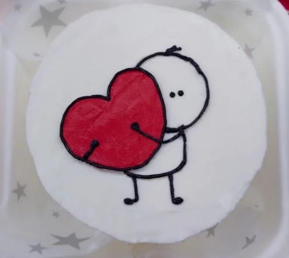 Бенто - торт ко Дню Святого Валентина
