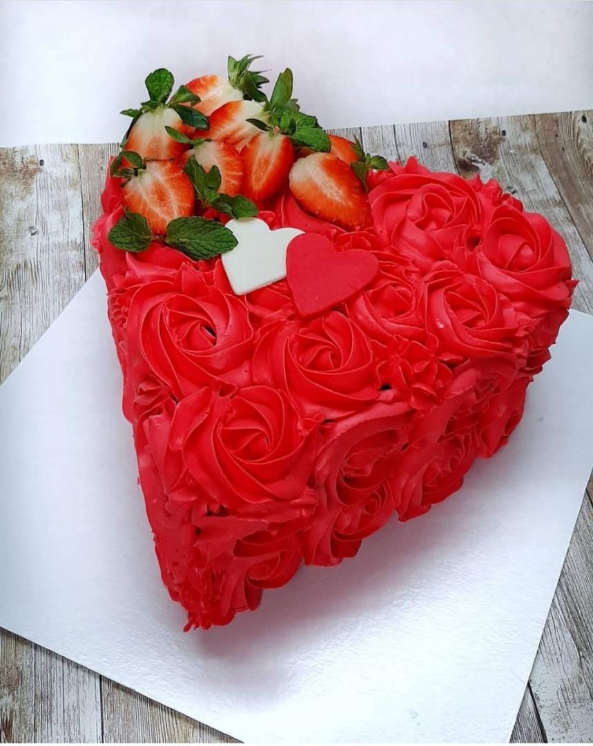 Торт "Валентинка"