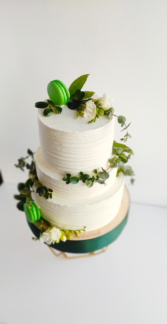 Свадебный торт в стиле Botany