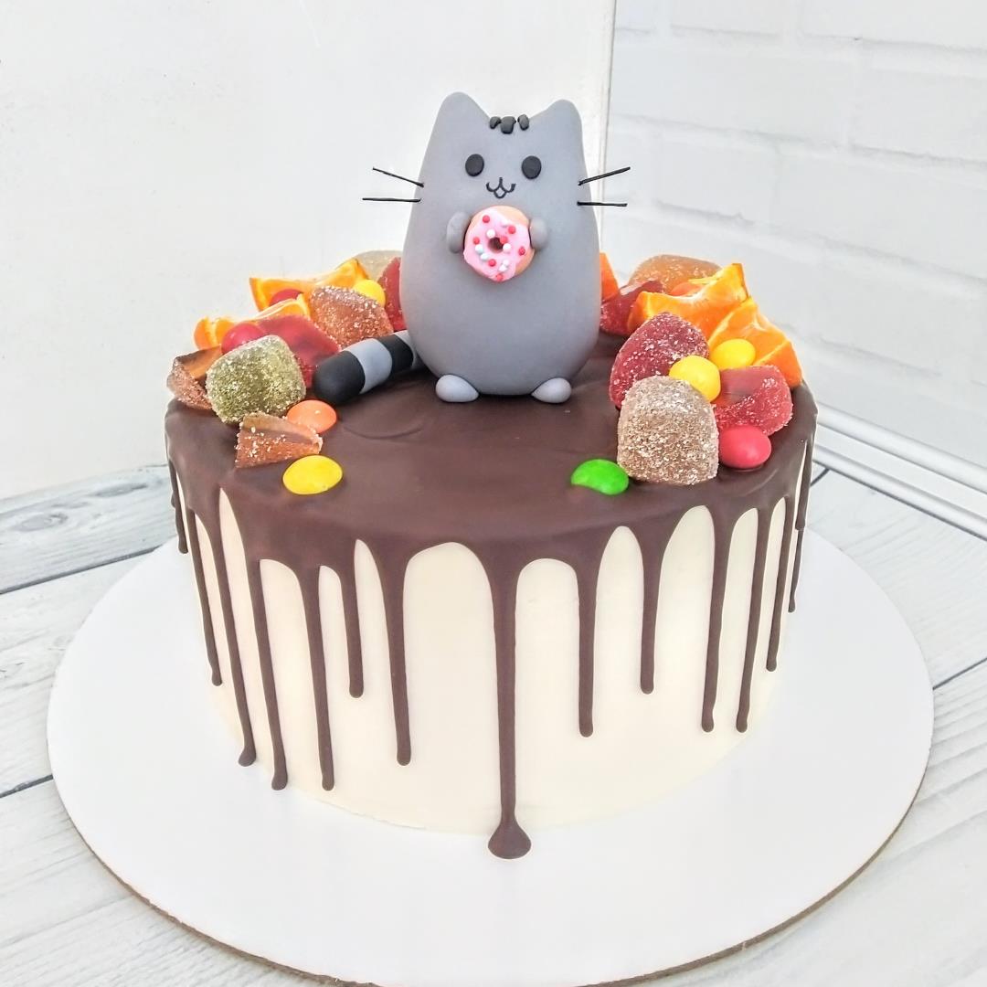 Торта котёнком