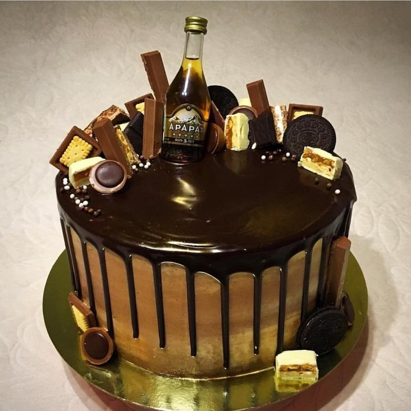 Торт на день рождения для парня