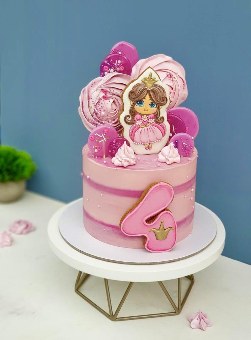 Торт с принцессой