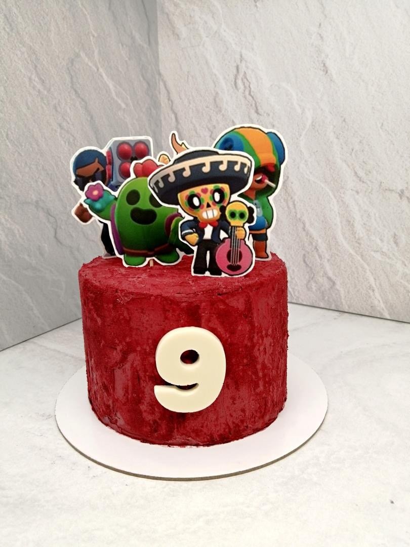 Торт в стиле Stars на день рождения.