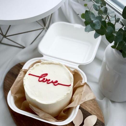 Бенто-торт "Love"