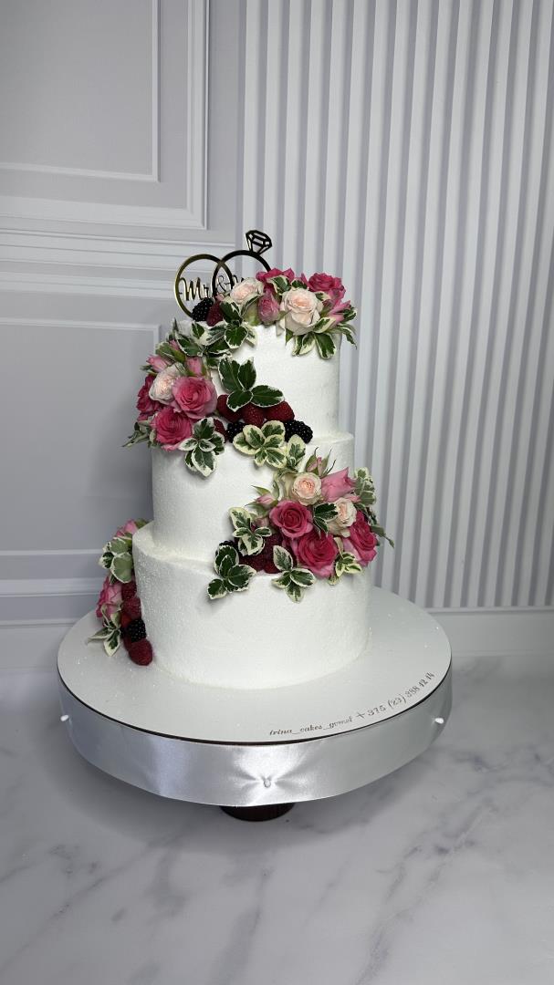 Торт свадебный