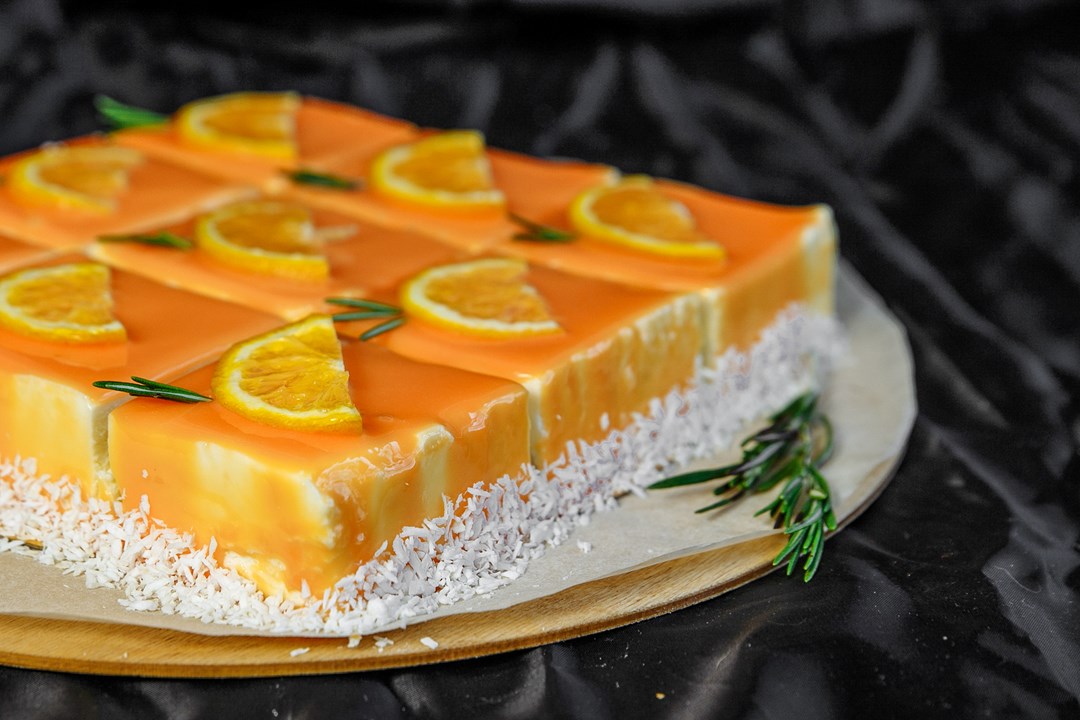 Торт Муссовый апельсиновый