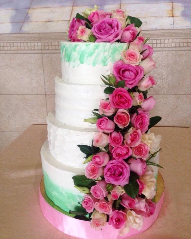 Свадебный торт Нежность!