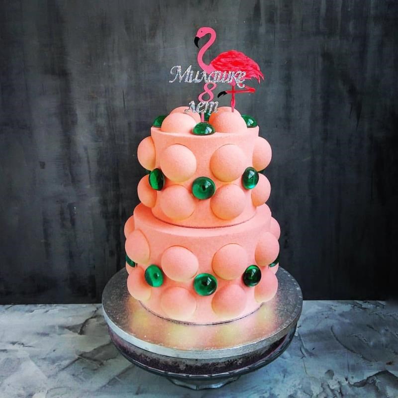 Детский торт «Фламинго»