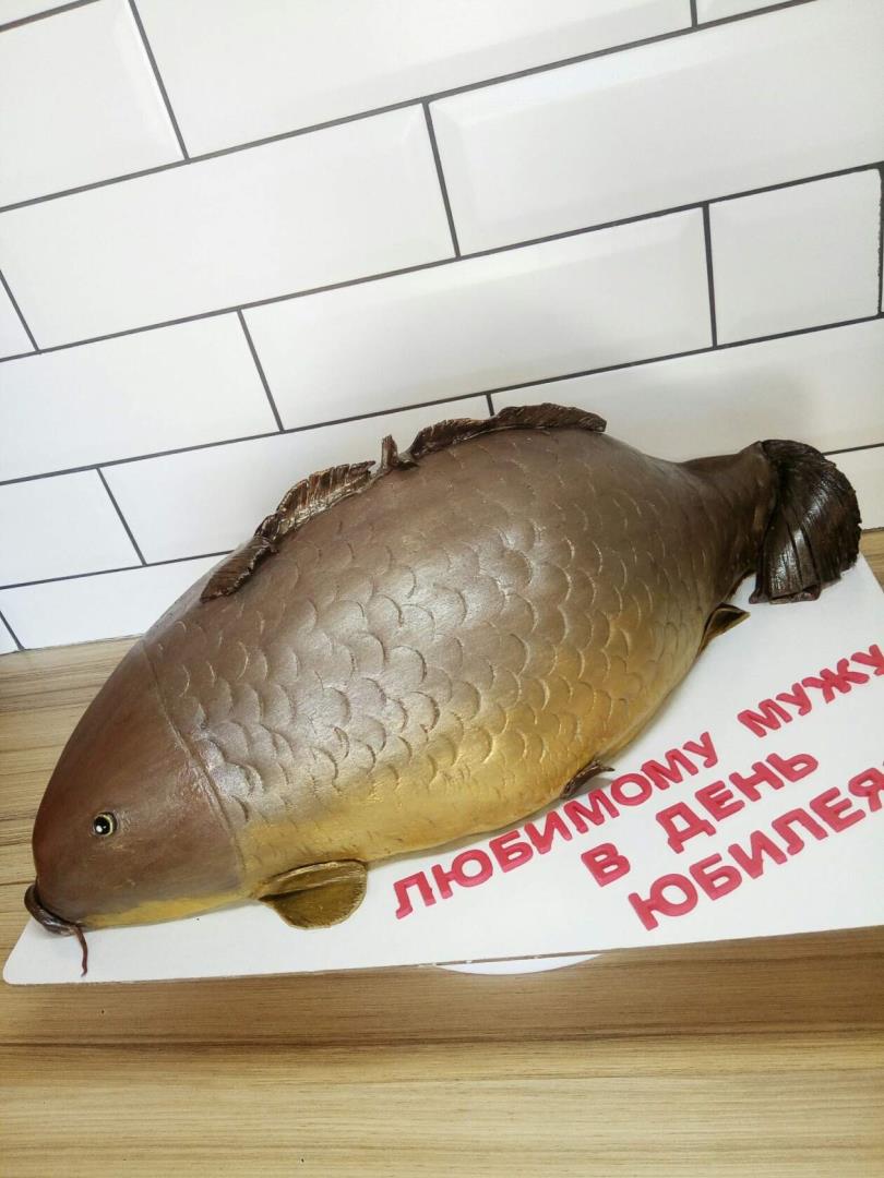 Торт  рыба