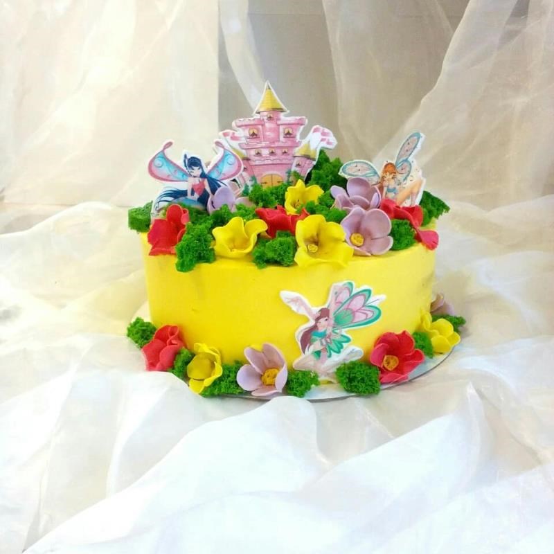 Торт "Цветочная поляна"