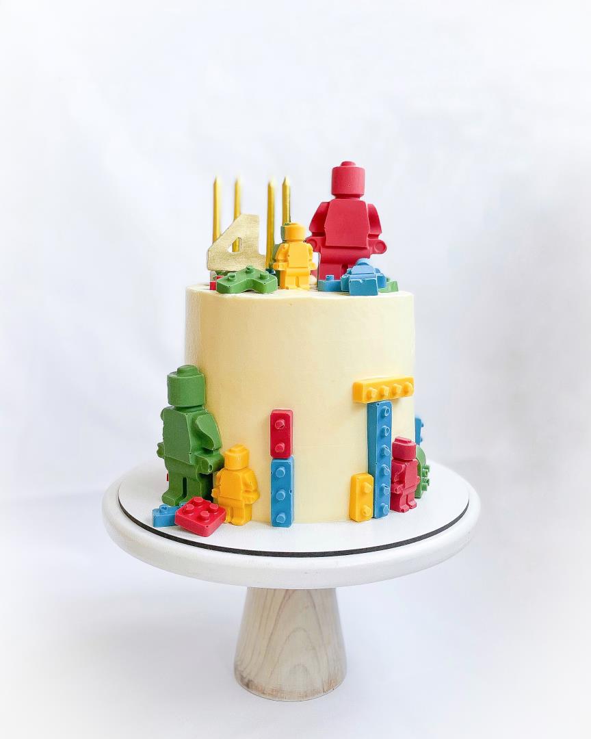 Детский торт «LEGO» 💛